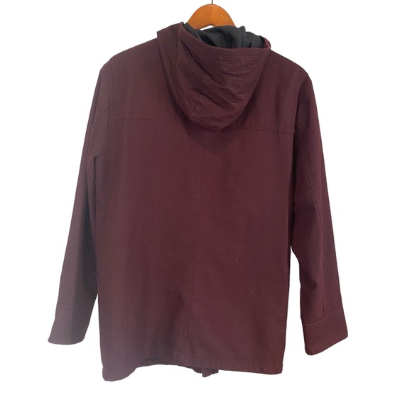 H&M Men’s Utility Hooded Trenchcoat 40R - Picture 2 of 9